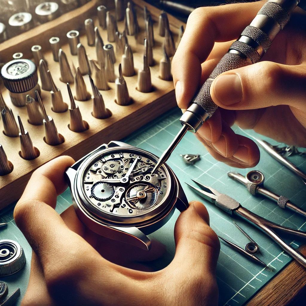Case assembly in how watches are made