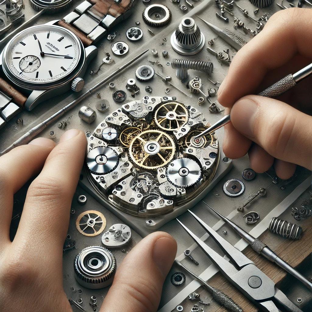Movement assembly in how watches are made