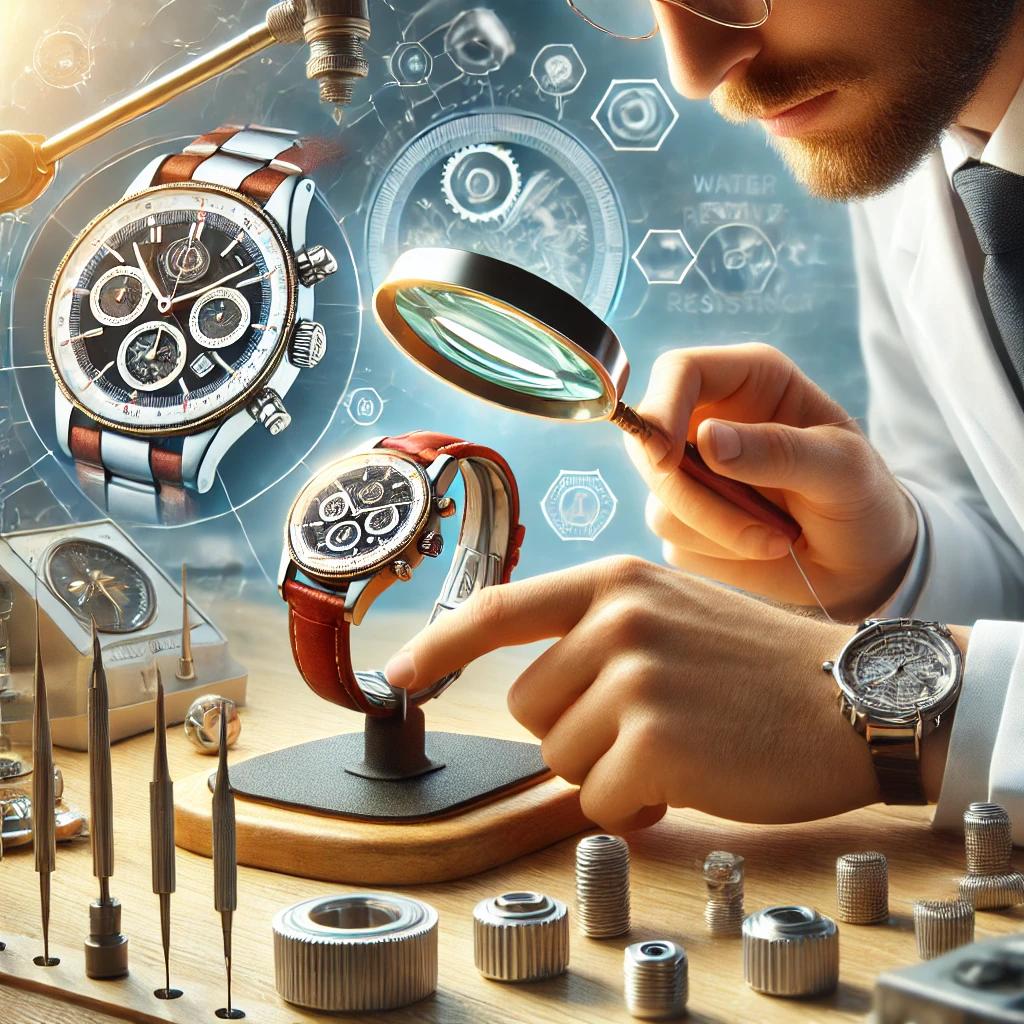 Quality control in how watches are made